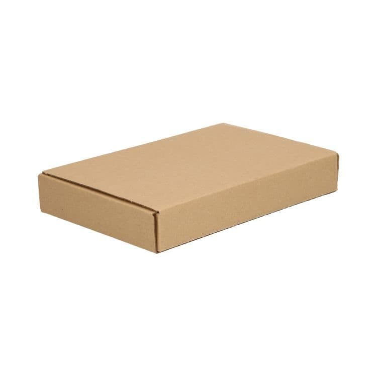 Brievenbusdoos A6 bruin 180X115X28mm