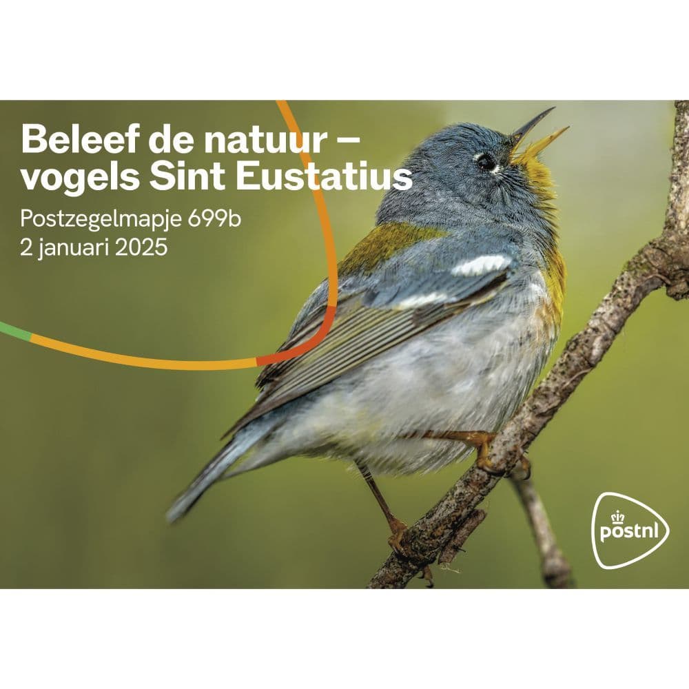 Beleef de natuur - vogels Sint Eustatius (postzegelmapje nr. 699b)