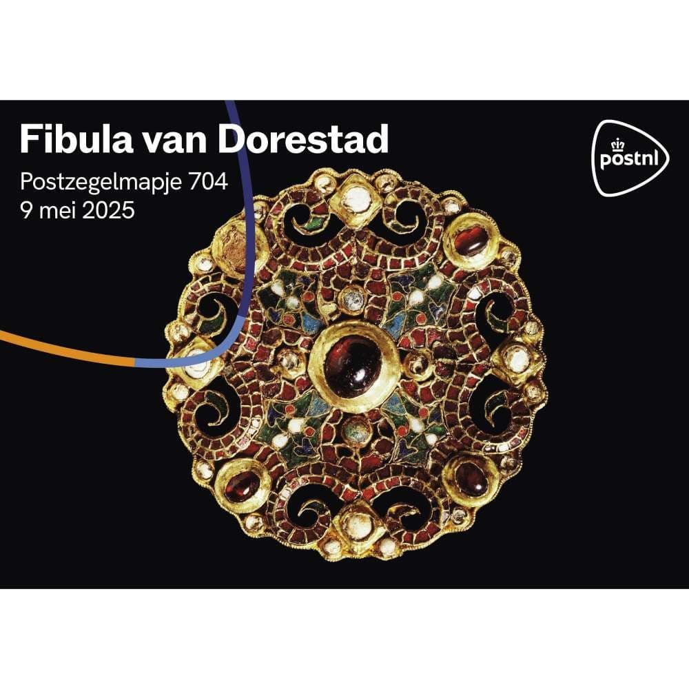 Fibula van Dorestad (postzegelmapje nr. 704)
