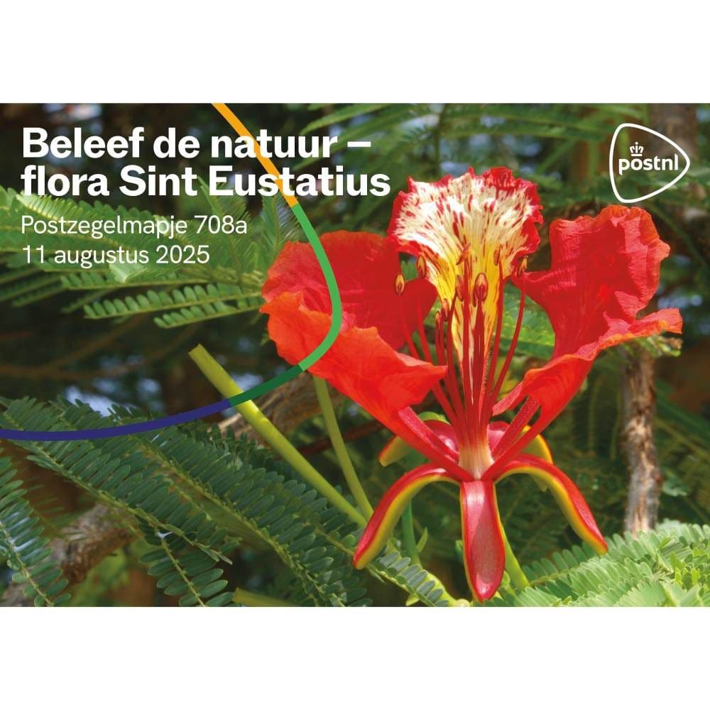 Beleef de natuur – flora Sint Eustatius (postzegelmapje nr. 708a)