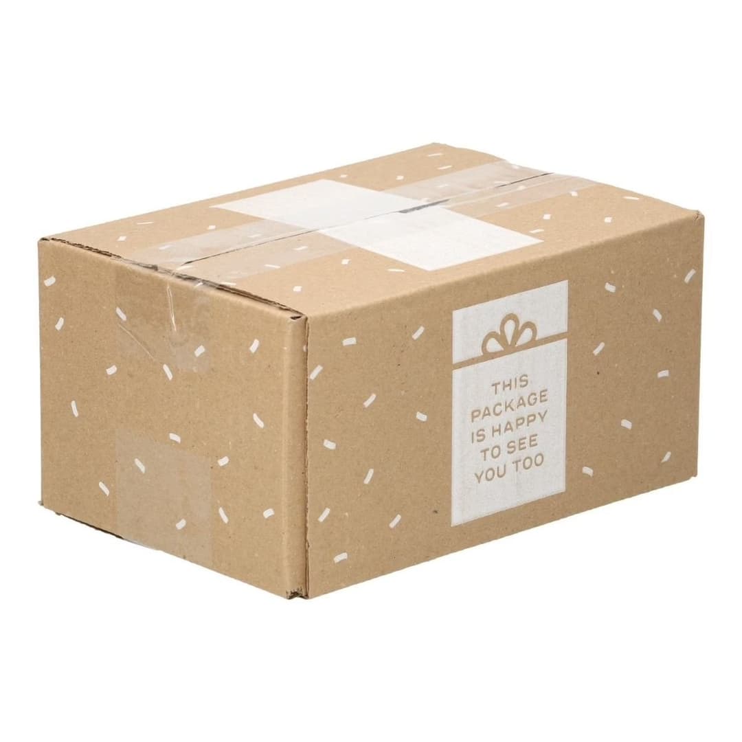 Cadeau doos 200 x 150 x 100mm - Happy