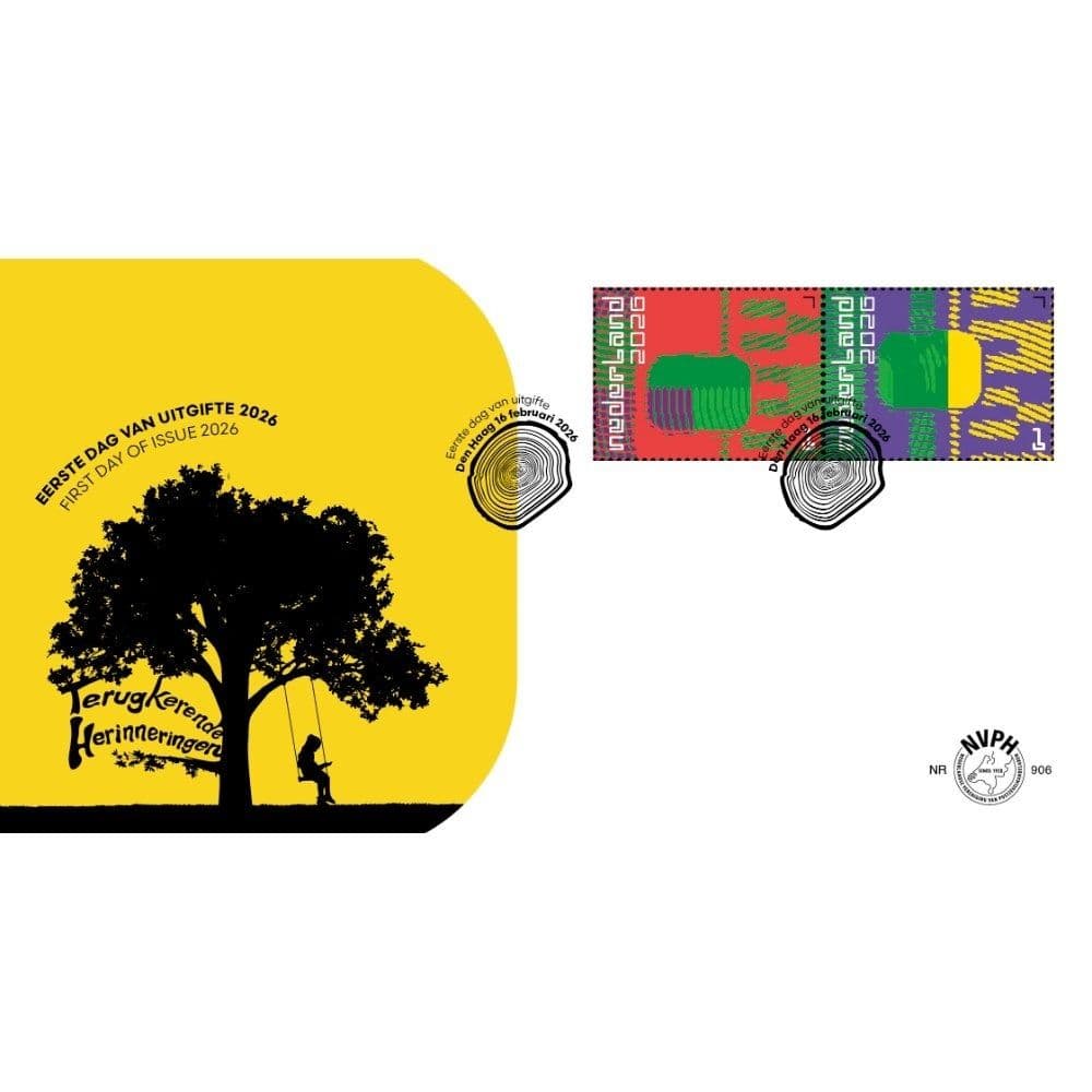 New Dutch Design – Terugkerende Herinneringen (eerstedagenvelop nr. 906)