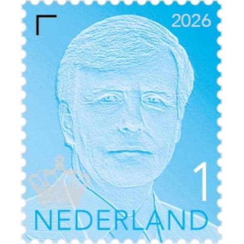 Koning Willem-Alexander NL1 2026 (postzegelvel)