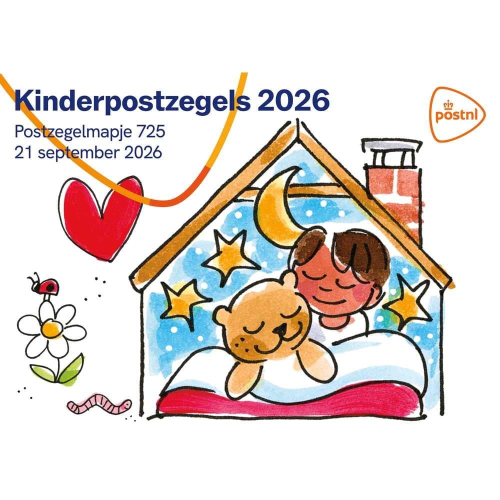 Kinderpostzegels 2026 (postzegelmapje nr. 725)