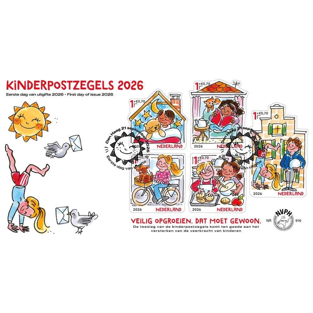 Kinderpostzegels 2026 (eerstedagenvelop nr. 916)