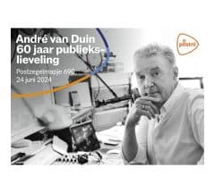 André van Duin 60 jaar publiekslieveling (postzegelmapje nr. 690)