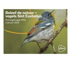 Beleef de natuur - vogels Sint Eustatius (postzegelmapje nr. 699b)