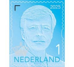 Koning Willem-Alexander NL1 2025 (postzegelvel)