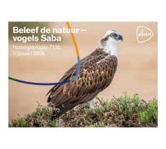 Beleef de natuur - vogels Saba (postzegelmapje nr. 713b)